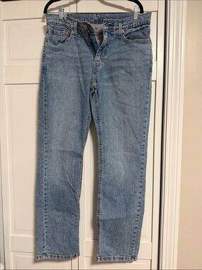 Classic Levi Light Wash Straight Jeans 541